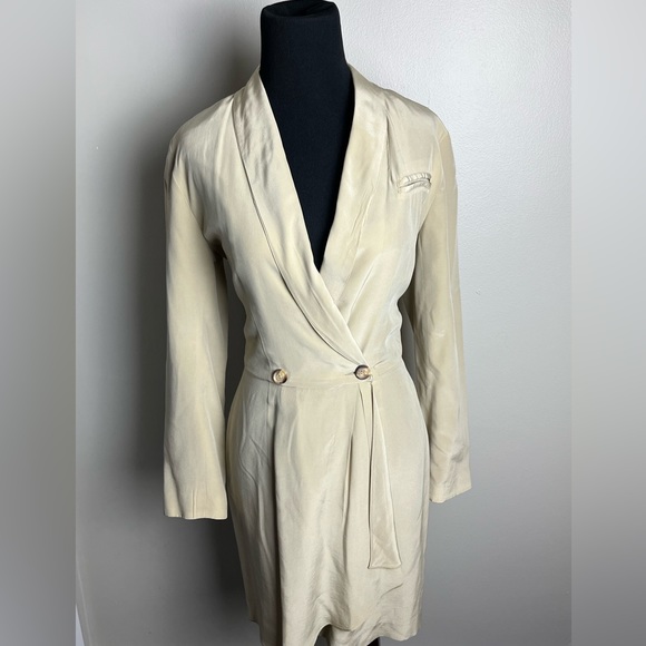 Vintage Silk Neiman Marcus suit dress - Picture 7 of 8